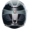 CASCO AGV K-3 SV E2206 K3 E2206 COMPOUND MATT BLACK / GREY