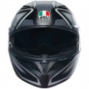 CASCO AGV K-3 SV E2206 K3 E2206 COMPOUND MATT BLACK / GREY