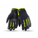 Guantes verano hombre Seventy SD-C48 negro-amarillo flúor