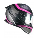 Casco integral CGM 363X Shot Run fucsia