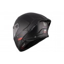 Casco MT FF118SV Thunder 4 SV Solid A1 Negro Brillo