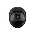 Casco MT FF118SV Thunder 4 SV Solid A1 Negro Brillo