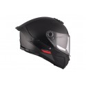 Casco MT FF118SV Thunder 4 SV Solid A1 Negro Brillo