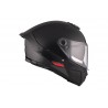 Casco MT FF118SV Thunder 4 SV Solid A1 Negro Brillo