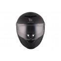 Casco MT FF118SV Thunder 4 SV Solid A1 Negro Brillo