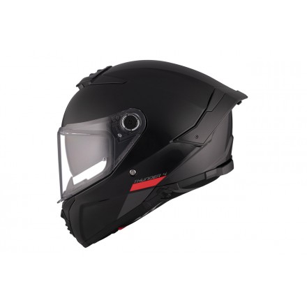 Casco MT FF118SV Thunder 4 SV Solid A1 Negro Brillo