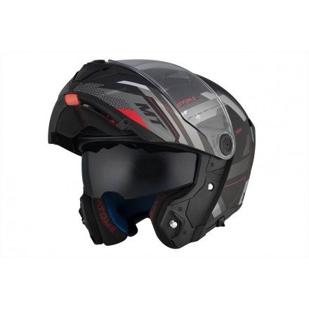 Casco modular MT ATOM 2 SV BAST D5 MATE ECE 22.06