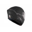 Casco modular MT ATOM 2 SV SOLID A1 Negro Mate ECE 22.06