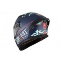 Casco MT Helmets Braker Punk Rider C7 Brillo