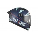 Casco MT Helmets Braker Punk Rider C7 Brillo
