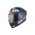 Casco MT Helmets Braker Punk Rider C7 Brillo