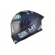 Casco MT Helmets Braker Punk Rider C7 Brillo