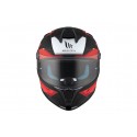 Casco integral MT Targo S Kay B5 Rojo Mate