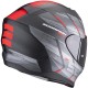 Casco Scorpion Exo-520 EVO AIR MAHA MATT BLACK / RED