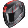 Casco Scorpion Exo-520 EVO AIR MAHA MATT BLACK / RED