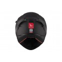 Casco MT Helmets Braker SV Solid A1 negro mate