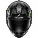 Casco Shark Ridill 2 Molokai Black Silver Green