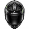 Casco Shark Ridill 2 Molokai Black Silver Green