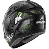 Casco Shark Ridill 2 Molokai Black Silver Green