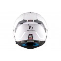 Casco modular MT ATOM 2 SV SOLID A0 BLANCO BRILLO ECE 22.06
