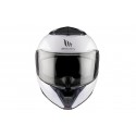 Casco modular MT ATOM 2 SV SOLID A0 BLANCO BRILLO ECE 22.06