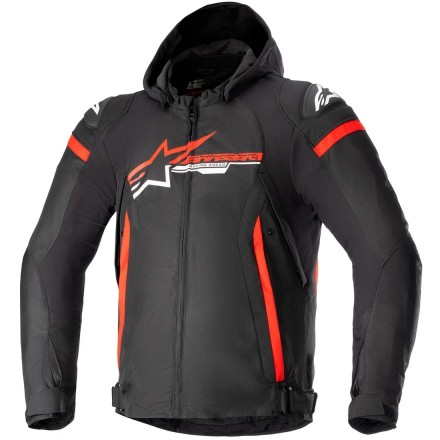 Chaqueta Alpinestars Zaca Waterproof Black Bright Red White
