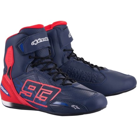 Botas Alpinestars MM93 Austin Night Navy Bright Red