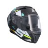 Casco integral Shiro Alpha Upgrade Gris Mate ECE 22.06