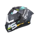 Casco integral Shiro Alpha Upgrade Gris Mate ECE 22.06