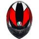 Casco AGV K-6 S Hyphen Black Red White