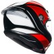 Casco AGV K-6 S Hyphen Black Red White