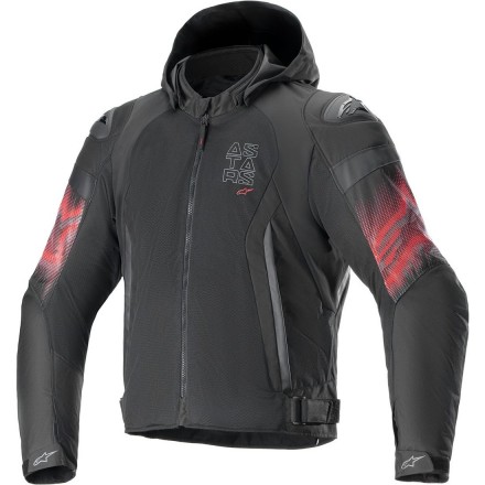Chaqueta Alpinestars Zaca Air VENOM WP BLACK / BRIGHT RED
