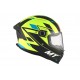 Casco integral MT Stinger 2 ZIVZE C3 Matt Fluor