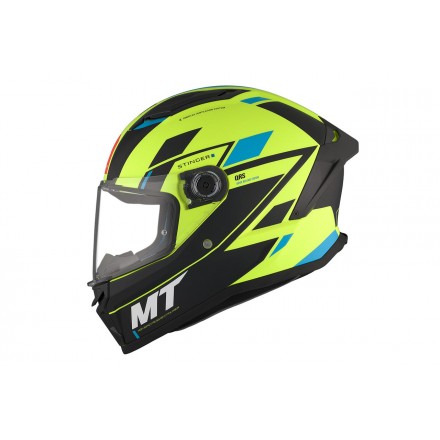 Casco integral MT Stinger 2 ZIVZE C3 Matt Fluor