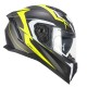 Casco integral CGM 311G Blast Sport Nero Giallo Fluo Opaco