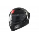 Casco MT Helmets Braker SV Solid A1 negro brillo