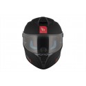 Casco integral MT Targo S Solid A1 Negro Mate