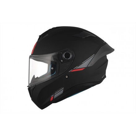 Casco integral MT Targo S Solid A1 Negro Mate