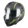 Casco integral CGM 321G Atom Sport Grafite Giallo Fluo Opaco