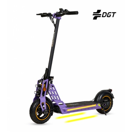 Patinete eléctrico Bison Mat Violet - Homologado DGT