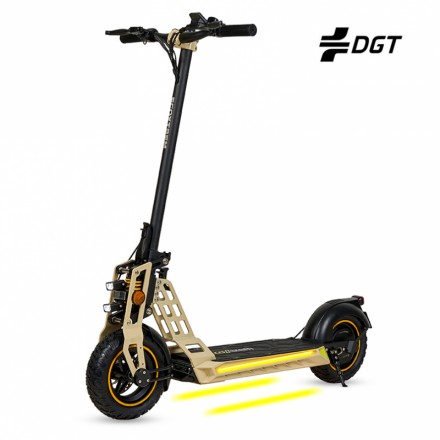 Patinete eléctrico Bison Cream - Homologado DGT