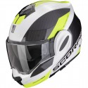Casco Scorpion Exo-Tech Evo TEAM WHITE / NEON YELLOW
