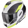 Casco Scorpion Exo-Tech Evo TEAM WHITE / NEON YELLOW