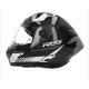 CASCO NOLAN X-804 RS Ultra Carbon Hot Lap Black Carbon White