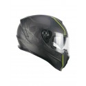 Casco integral CGM 321S Atom Skull Giallo Fluo Opaco