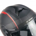 Casco integral CGM 321G Atom Sport Nero Rosso Opaco
