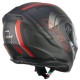 Casco integral CGM 321G Atom Sport Nero Rosso Opaco
