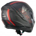 Casco integral CGM 321G Atom Sport Nero Rosso Opaco