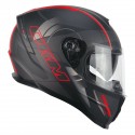 Casco integral CGM 321G Atom Sport Nero Rosso Opaco