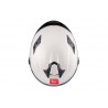 Casco integral MT Targo S Solid A0 Blanco Perla Brillo